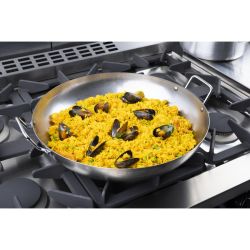 Vogue Carbon Steel Paella Pan 40cm