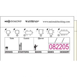WaitRpads Waiting Pads Duplicate Carbonless (10 Pack)
