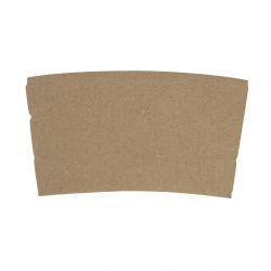 Fiesta Recyclable Corrugated Cup Sleeves for 12/16oz Cups (1000 Pack)
