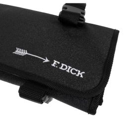 Dick Knife Roll Bag and Strap Black 11 Slots
