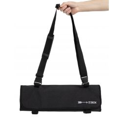 Dick Knife Roll Bag and Strap Black 11 Slots