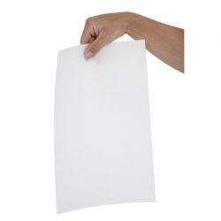 Greaseproof Paper Sheets White 255x 406mm (500 Pack)