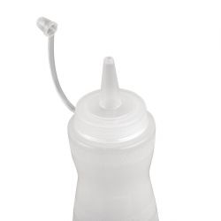 Vogue Clear Lidded Sauce Bottle