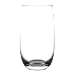Olympia Rounded Crystal Hi Ball Glasses 390ml (6 pack)