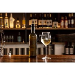 Olympia Chime Crystal Wine Glasses 365ml (6 pack)