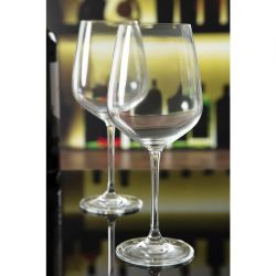 Olympia Chime Crystal Wine Glasses 495ml (6 pack)