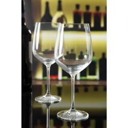 Olympia Chime Crystal Wine Glasses 620ml (6 pack)