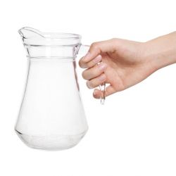 Olympia Glass Jugs 1Ltr (6 Pack)