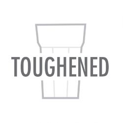 Olympia Toughened Latte Glasses 285ml (12 pack)