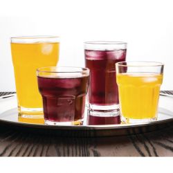 Olympia Toughened Orleans Rocks Tumblers 250ml (12 Pack)