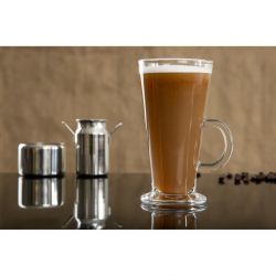Olympia Toughened Latte Glasses 285ml (12 pack)