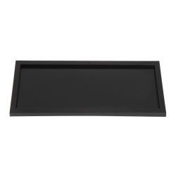 Hotel Complimentary Bathroom Presentation Tray Black