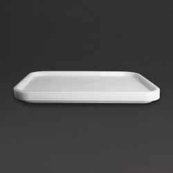 Olympia Kristallon Polypropylene Fast Food Tray White