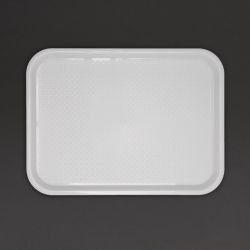 Olympia Kristallon Polypropylene Fast Food Tray White
