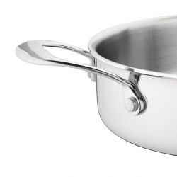 Vogue Stainless Steel & Aluminium Tri-Wall Saut Pan 280mm