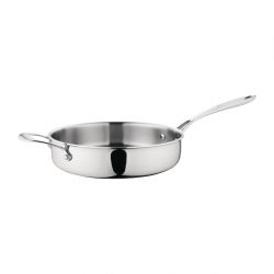 Vogue Stainless Steel & Aluminium Tri-Wall Saut Pan 280mm