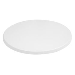 Bolero Pre-drilled Round Tabletops White