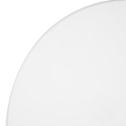 Bolero Pre-drilled Round Tabletops White