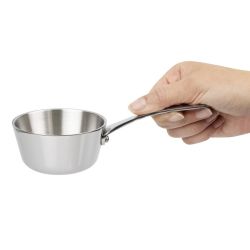 Vogue Stainless Steel Mini Gravy Pan 80mm
