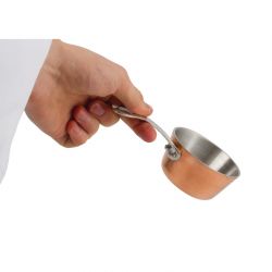 Vogue Mini Copper Tri Wall Saut Pan 8cm