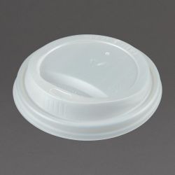 Vegware Compostable Coffee Cup Lids 225ml / 8oz (1000 pack)