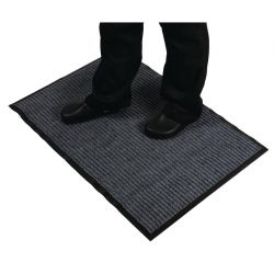 Jantex Entrance Mat Steel Colour 900 x 600mm 