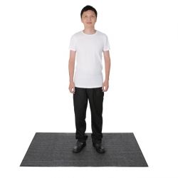Jantex Entrance Mat Steel Colour 1500 x 900mm