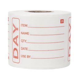 Hygiplas Dissolvable Prepared Food Labels (250 Pack)