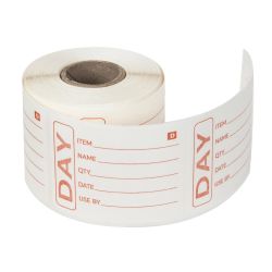 Hygiplas Dissolvable Prepared Food Labels (250 Pack)