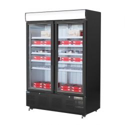 Polar G-Series Upright Display Freezer 920Ltr Black