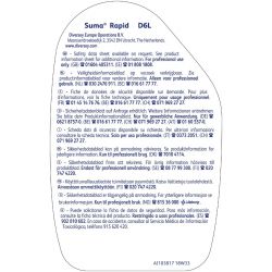 Suma Rapid D6L Glass and Stainless Steel Cleaner Ready To Use 750ml