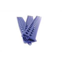 COBA Blue Male Edge Flexi-Deck Tiles (3 pack)