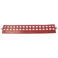 COBA Red Male Edge Flexi-Deck Tiles (3 pack)
