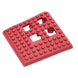 COBA Red Corner Flexi-Deck Tiles (4 pack)