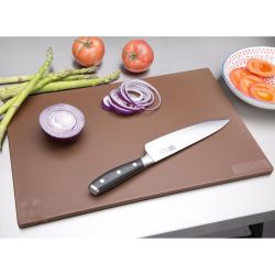 Hygiplas Low Density Brown Chopping Board