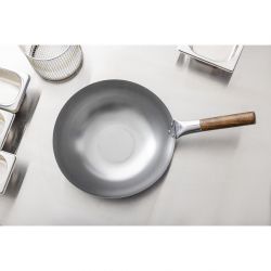 London Wok Flat Bottom Wok 305mm