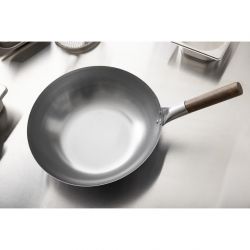 London Wok Flat Bottom Wok 330mm