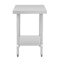 Vogue Stainless Steel Prep Table