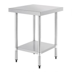 Vogue Stainless Steel Prep Table