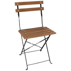 GJ766 - Bolero Faux Wood Bistro Chair (2 Pack)