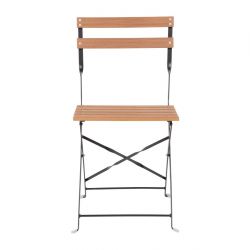 GJ766 - Bolero Faux Wood Bistro Chair (2 Pack)