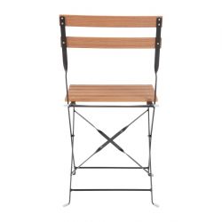 GJ766 - Bolero Faux Wood Bistro Chair (2 Pack)