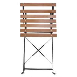 GJ766 - Bolero Faux Wood Bistro Chair (2 Pack)