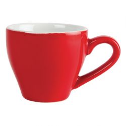 Olympia Cafe Espresso Cup Red - 100ml 3.38fl oz (Box 12) (Pack of 12)