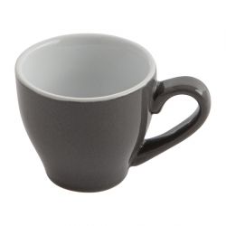 Olympia Cafe Espresso Cup Charcoal - 100ml 3.38fl oz (Box 12) (Pack of 12)