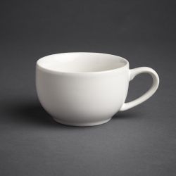 Olympia Cafe Coffee Cup White - 230ml 8fl oz (Box 12) (Pack of 12)