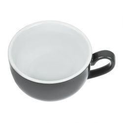 Olympia Cafe Coffee Cup Charcoal - 230ml 8fl oz (Box 12) (Pack of 12)