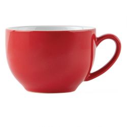 Olympia Cafe Cappuccino Cup Red - 340ml 11.5fl oz (Box 12) (Pack of 12)