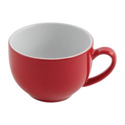 Olympia Cafe Cappuccino Cup Red - 340ml 11.5fl oz (Box 12) (Pack of 12)