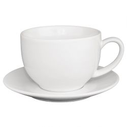 Olympia Cafe Cappuccino Cup White 340ml 11.5fl oz (12 Pack)